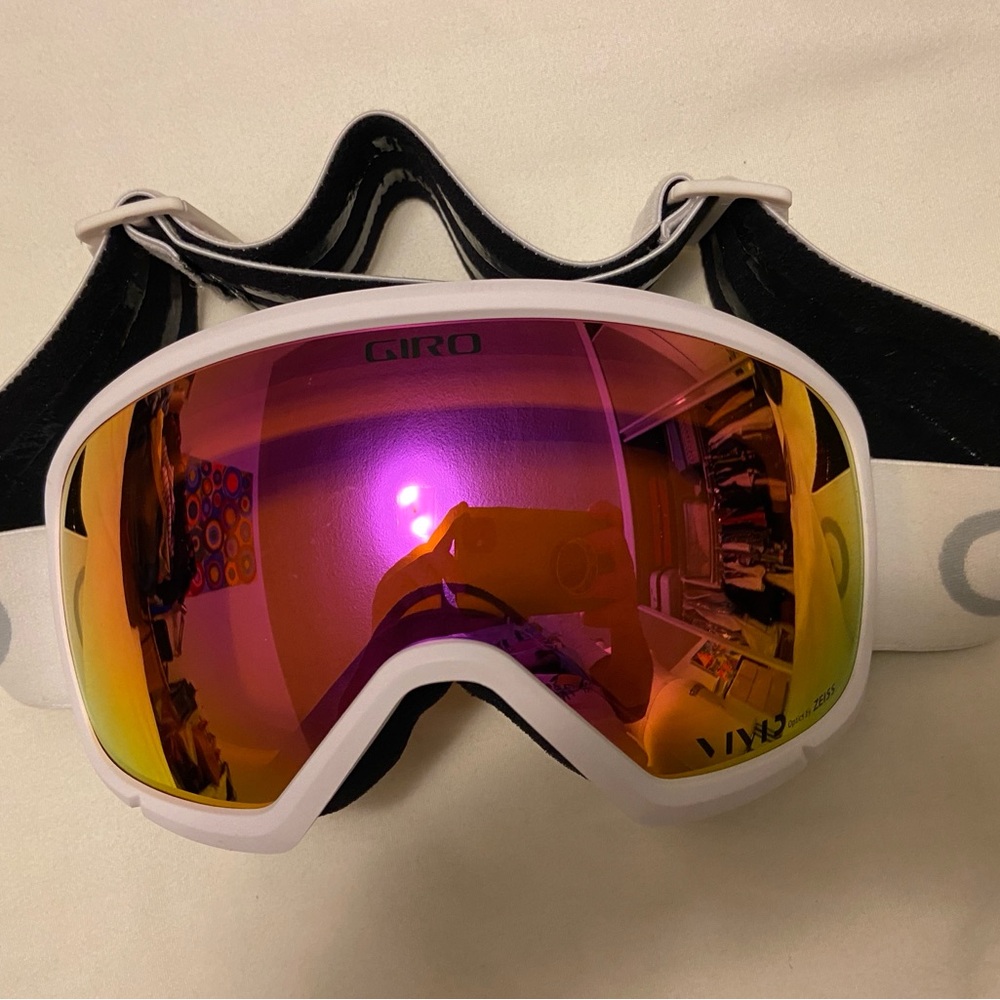 Giro Ski Goggles with Pink Lens
